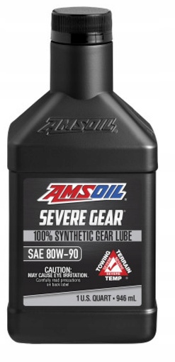 [AGLQT] Amsoil SAE 80w-90 Severe Gear Synthetic Gear Lube
